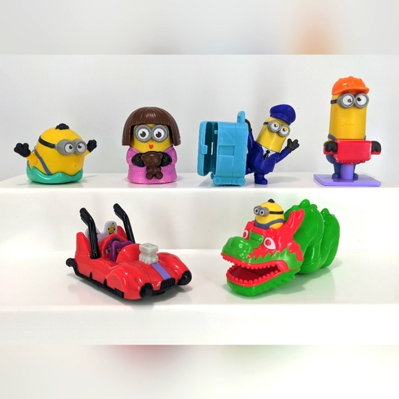 2022 McDonald's Minions toys lot (6) - Picture 1 of 2